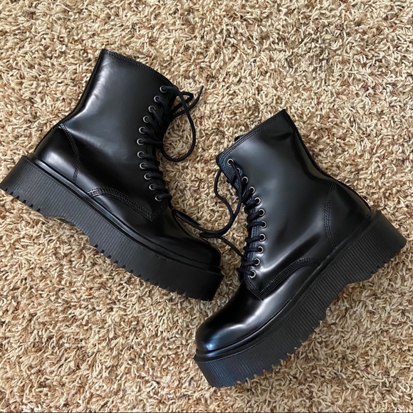 jeffrey campbell platform combat boots